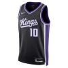 NBA Sacramento Kings Trikot Domantas Sabonis Nike 2023-24 Icon Edition Schwarz Swingman - Herren